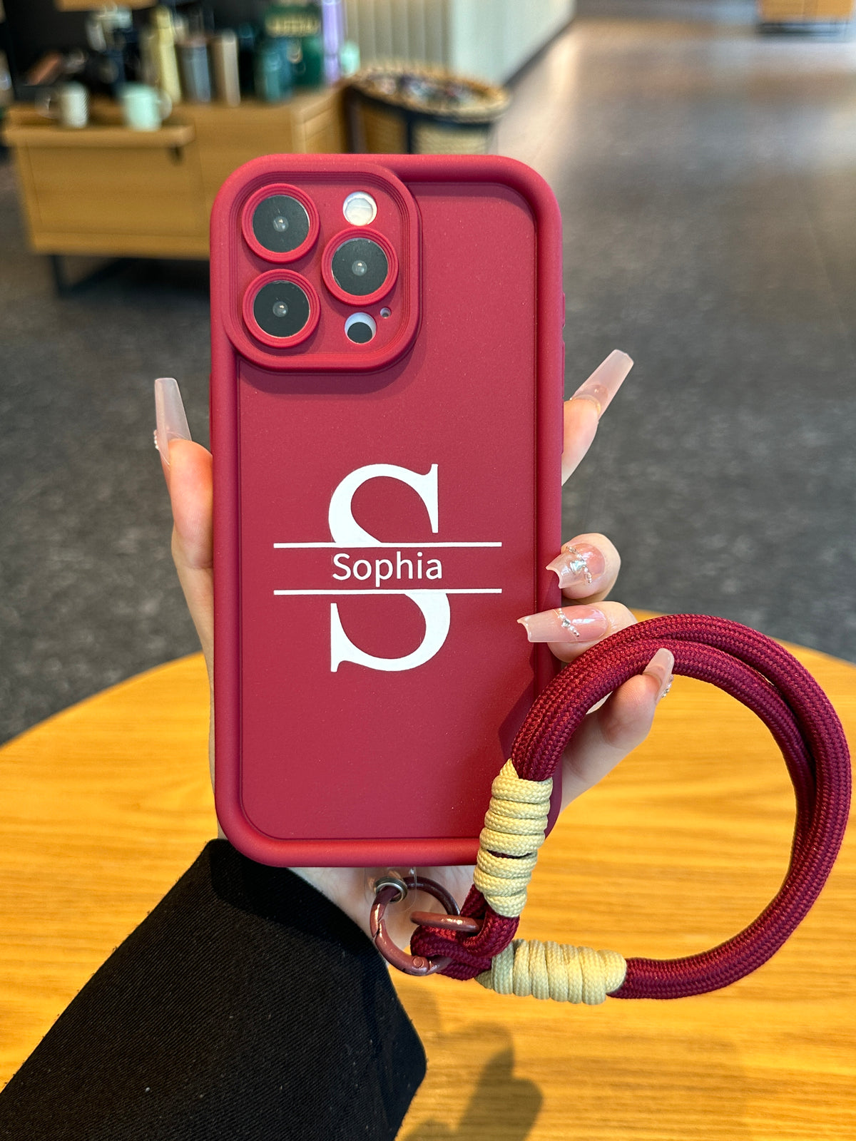 Personalized Name Phone Case with Custom Initial Design – Cute, Stylish & Unique