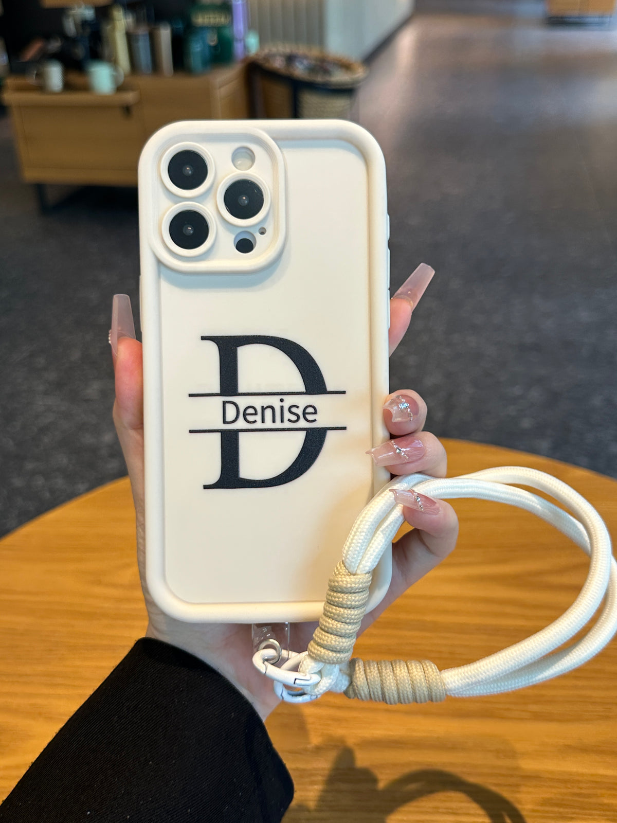Personalized Name Phone Case with Custom Initial Design – Cute, Stylish & Unique