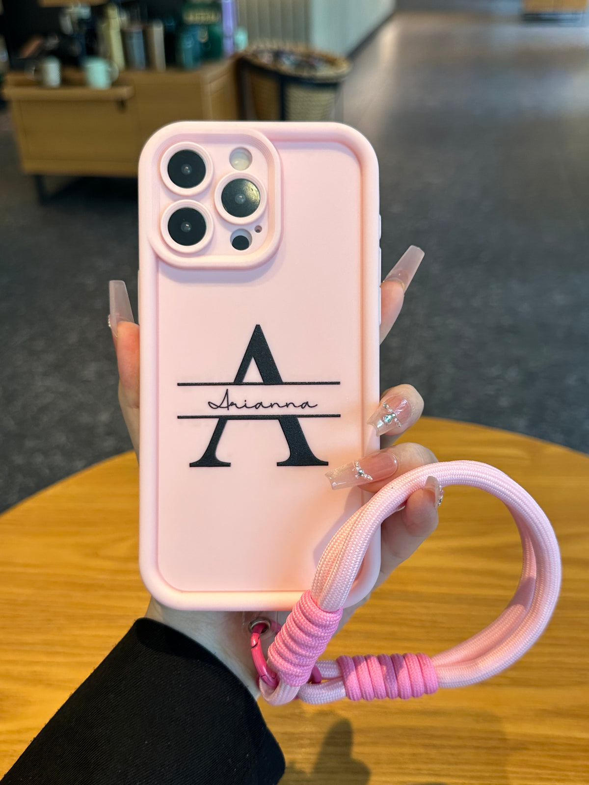 Personalized Name Phone Case with Custom Initial Design – Cute, Stylish & Unique