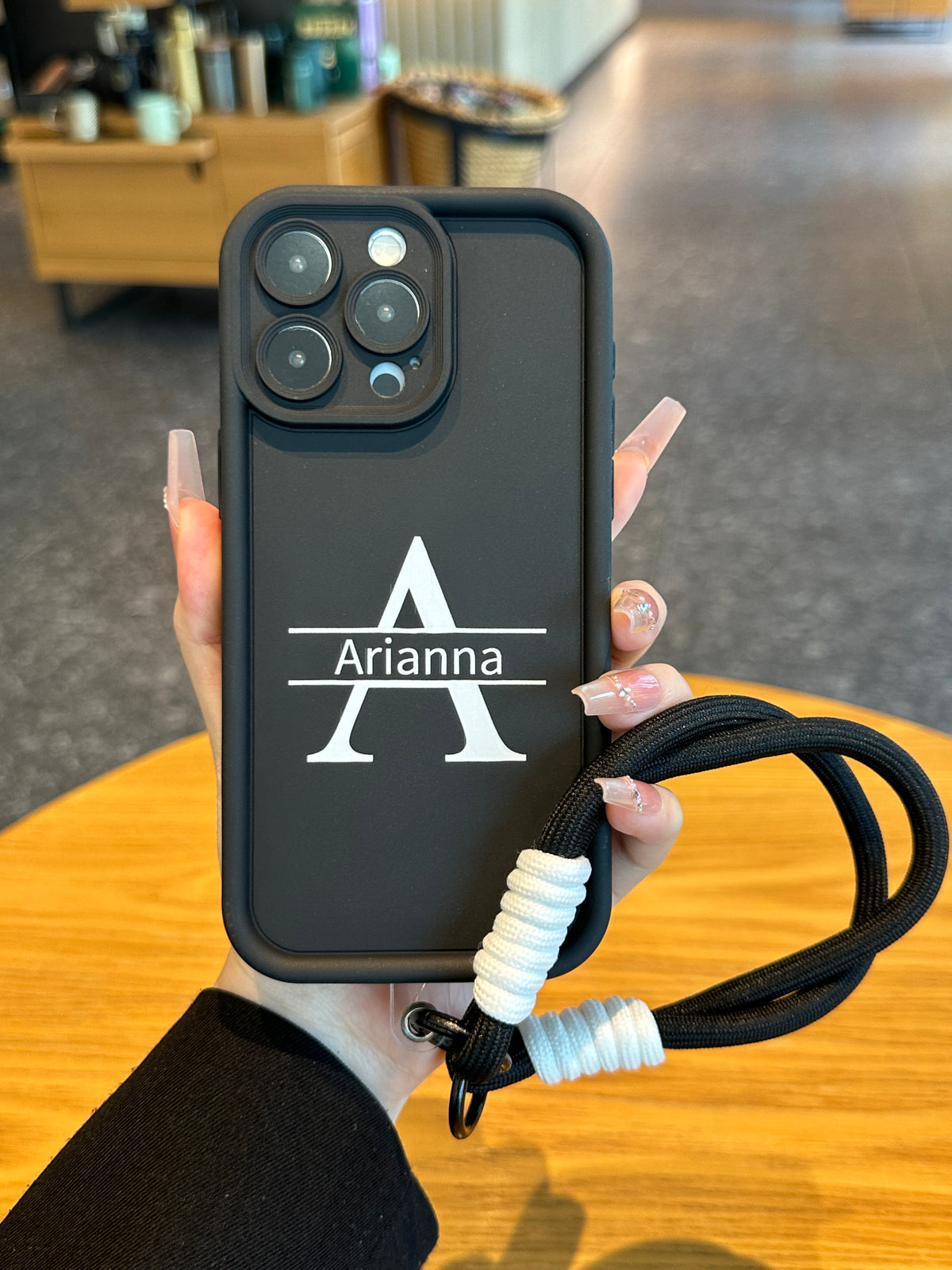 Personalized Name Phone Case with Custom Initial Design – Cute, Stylish & Unique