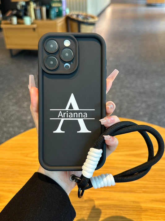 Personalized Name Phone Case with Custom Initial Design – Cute, Stylish & Unique