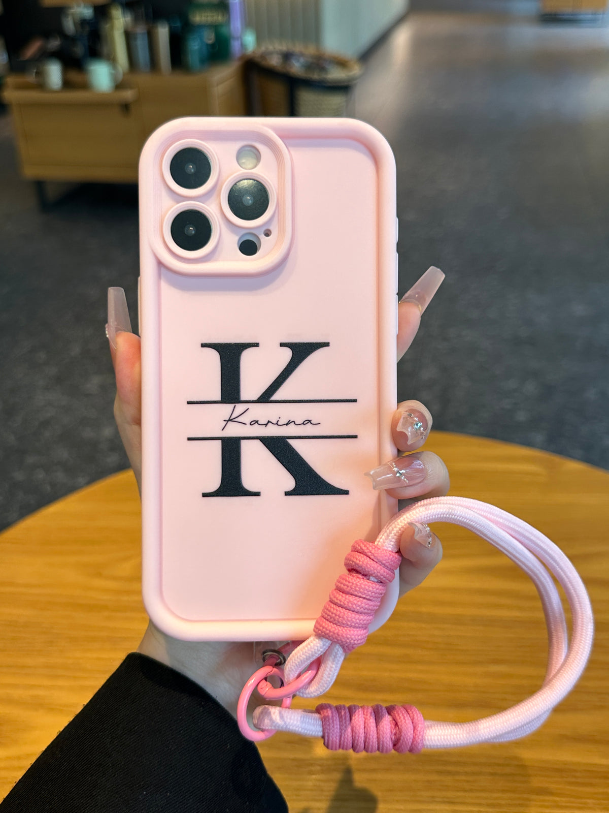 Personalized Name Phone Case with Custom Initial Design – Cute, Stylish & Unique