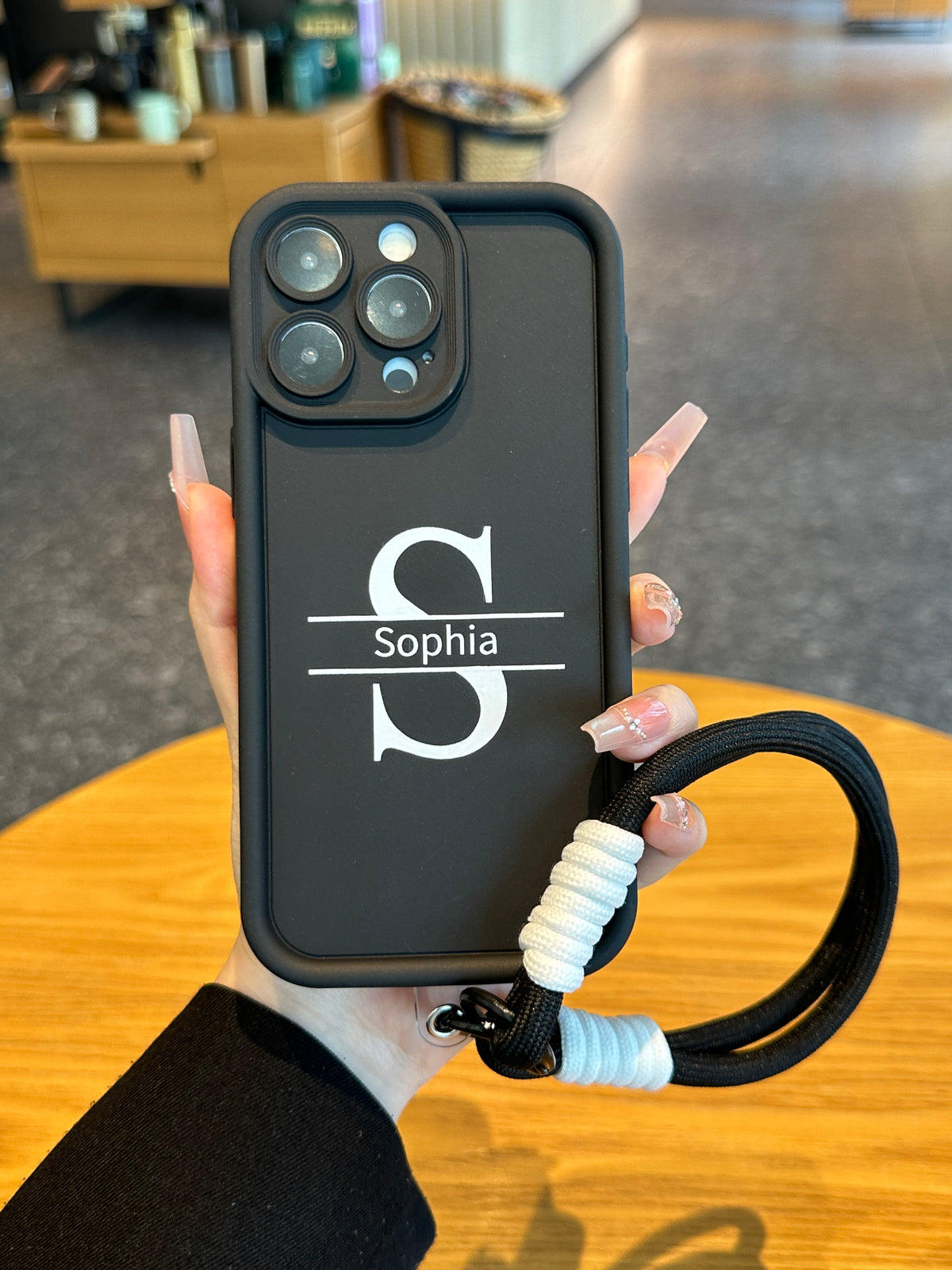 Personalized Name Phone Case with Custom Initial Design – Cute, Stylish & Unique